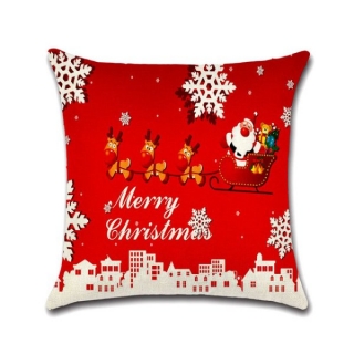 Povlak na polštář rozměr 45 x 45 cm Marry Christmas