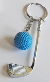 Přívěšek golf golfová hole a míček > varianta Modrá