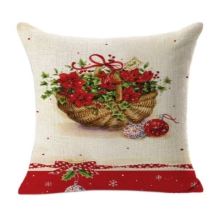 Povlak na polštář vánoční motiv rozměr 45 x 45 cm