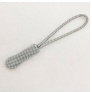 Koncovka poutko taháček na jezdec na zip > varianta šedá