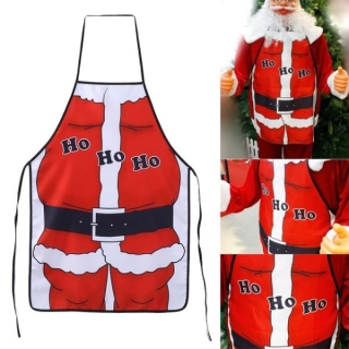 Zástěra zástěrka omyvatelná motiv vánoční
