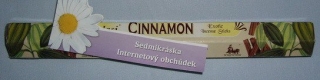 Vonné tyčinky - CINNAMON - 1balení = 20ks vonných tyčinek