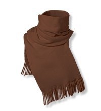 šála unisex fleece POLAR SCARF 230 - varianta Hnědá šála