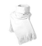 šála unisex fleece POLAR SCARF 230 - varianta Bílá šála