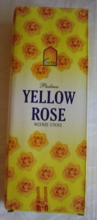 Vonné tyčinky - Yellow Rose - 1balení = 20ks vonných tyčinek Vonné tyčinky