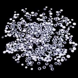 Oči černobílé 0,5cm