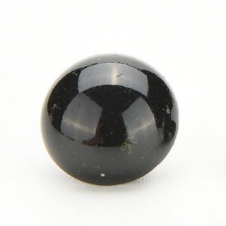 Oči našívací černé 11mm 1 pár