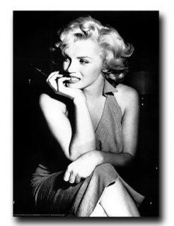 Obraz Plátno dáma žena Marilyn Monroe > 20x30cm