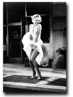 Obraz Plátno dáma žena Marilyn Monroe > 20x30cm