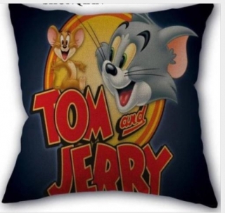 Povlak na polštářek rozměr 45 x 45 cm Polštářek TOM and JERRY