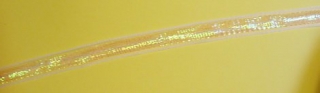 Stuha stahovací GIGA šíře 10mm s lurexem ČESKÝ VÝROBEK bílá