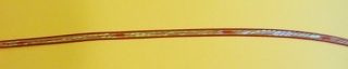 Stuha stahovací GIGA šíře 3mm s lurexem ČESKÝ VÝROBEK bordó