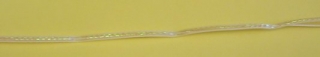 Stuha stahovací GIGA šíře 3mm s lurexem ČESKÝ VÝROBEK krémová