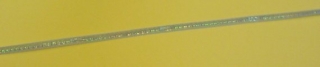 Stuha stahovací GIGA šíře 3mm s lurexem ČESKÝ VÝROBEK modrá