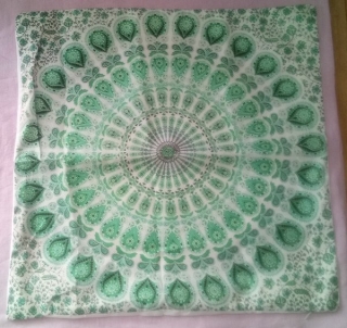 Povlak na polštářek rozměr 45 x 45 cm Polštářek zelený