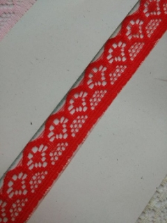 Krajka šíře 1,5cm > varianta červená