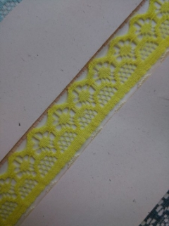 Krajka šíře 1,5cm > varianta Žlutá