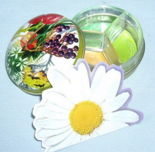 Krabička na léky - květinová lékovka