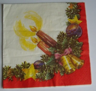 Ubrousek vánoce  ubrousek na decoupage