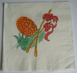 Ubrousek velikonoce  ubrousek na decoupage