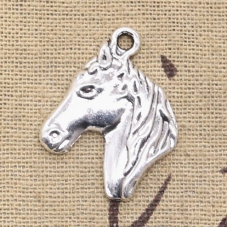 Hlava koně 28 x 22mm přívěšek > varianta 1