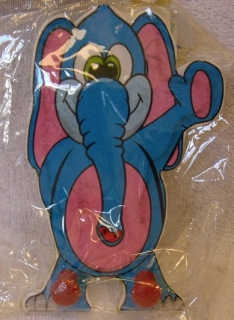 Věšáček slon modrý