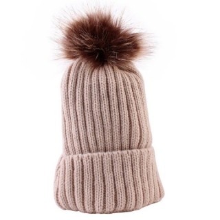 Kulich s bambulí pletená čepice dětská > varianta světlá