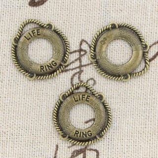 Námořní kruh přívěšek 23x22mm