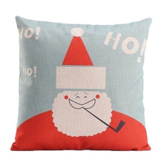 Povlak na polštář motiv vánoce rozměr 45 x 45 cm Vánoční