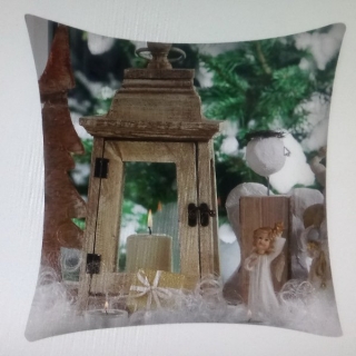 Polštář - povlak rozměr 45 x 45 cm lucerna