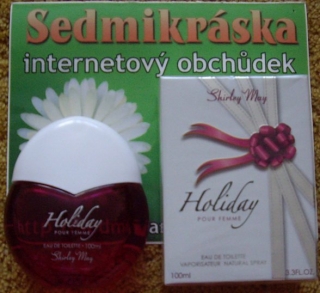 Parfém  EAU DE TOILETTE Holiday vůně světel  100ML