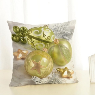 Povlak na polštář motiv vánoce rozměr 45 x 45 cm