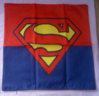 Povlak na polštářek rozměr 44 x 44 cm Polštářek superman