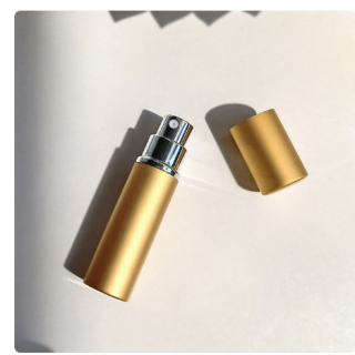 Flakon na parfém 5ml zlatá