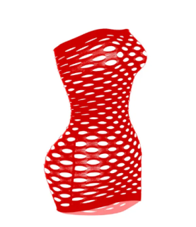 Erotický sexy overal červený 