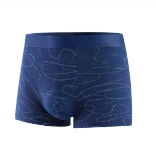 Trenýrky pánské trenky spodní prádlo boxerky modré 