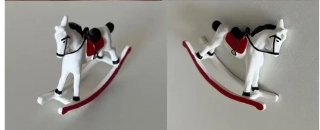 Miniatura houpací koník 