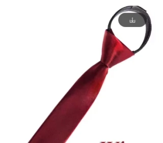 Kravata červená tmavě vínová 
