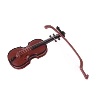 Housle hudební nástroj miniatura 