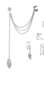 Náušnice závěs  na propíchnuté ucho piercing 