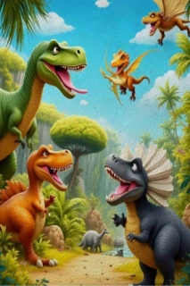 Ručník s vlastním jménem dinosaurus pravěk