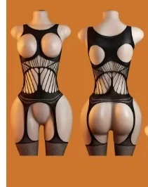 Sexy overal erotický černý 