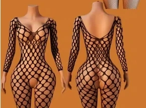 Sexy overal erotický černý
