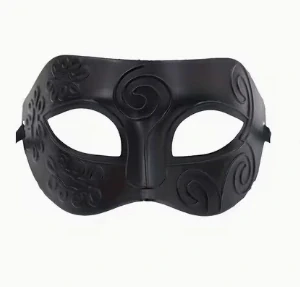 Maska černá erotická maškarní 