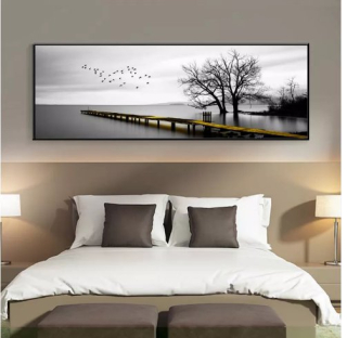 Diamantové vyšívání Obrazy s kamínků KAMÍNKY JSOU PO CELÉ PLOŠE molo > 20x60cm